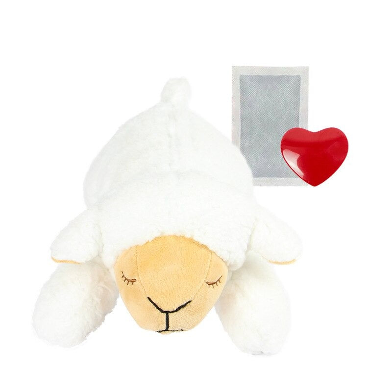 10 Pcs/Lot, Heartbeat Box for Toy Dog Anxiety Relief, Sheep