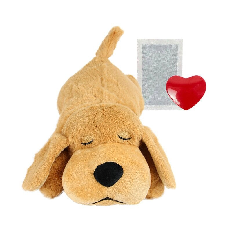 Love Snuggle Smart Heartbeat Fleece Stuffed Toy Anxiety Relief